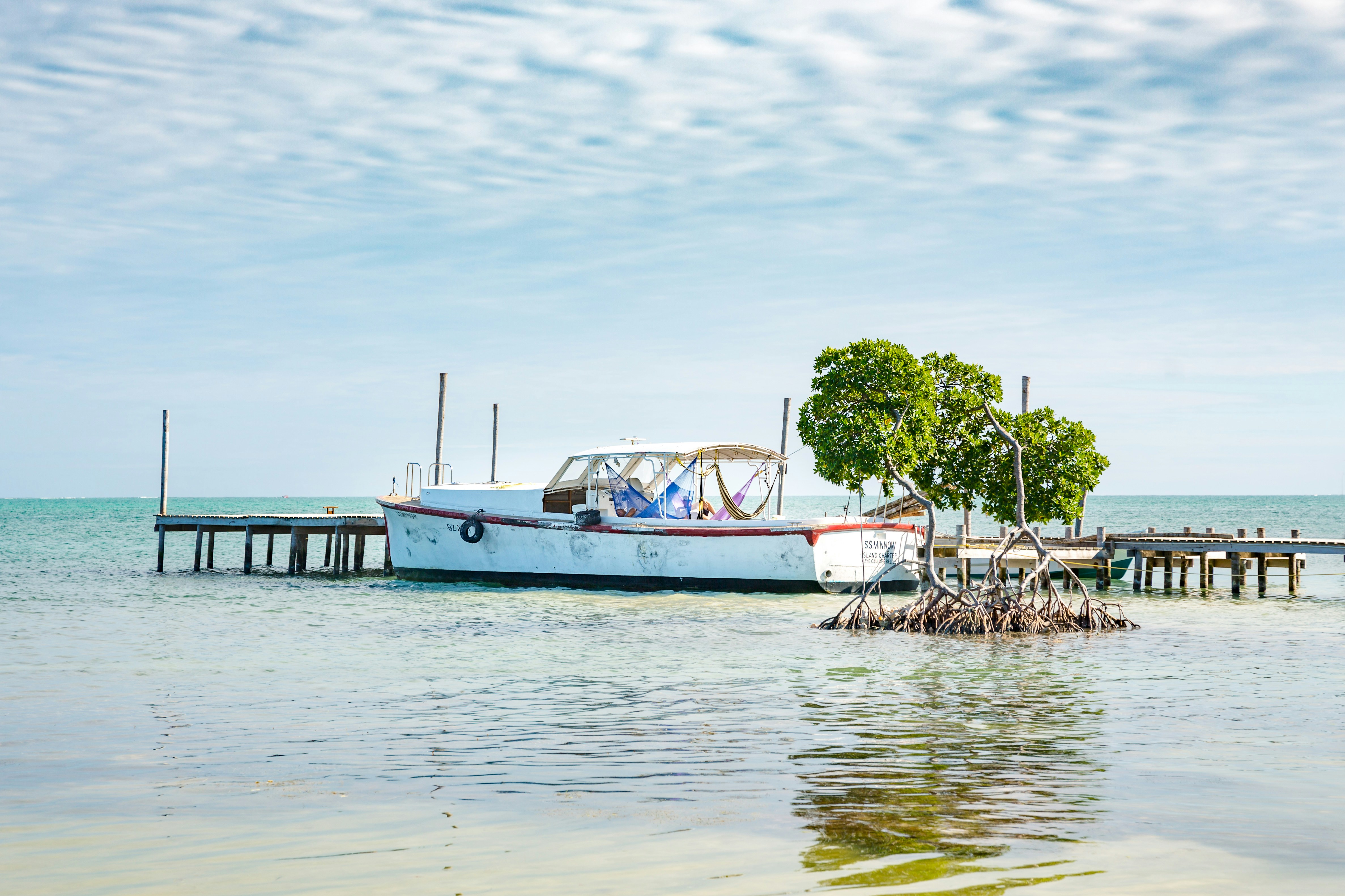 belize fishing boat