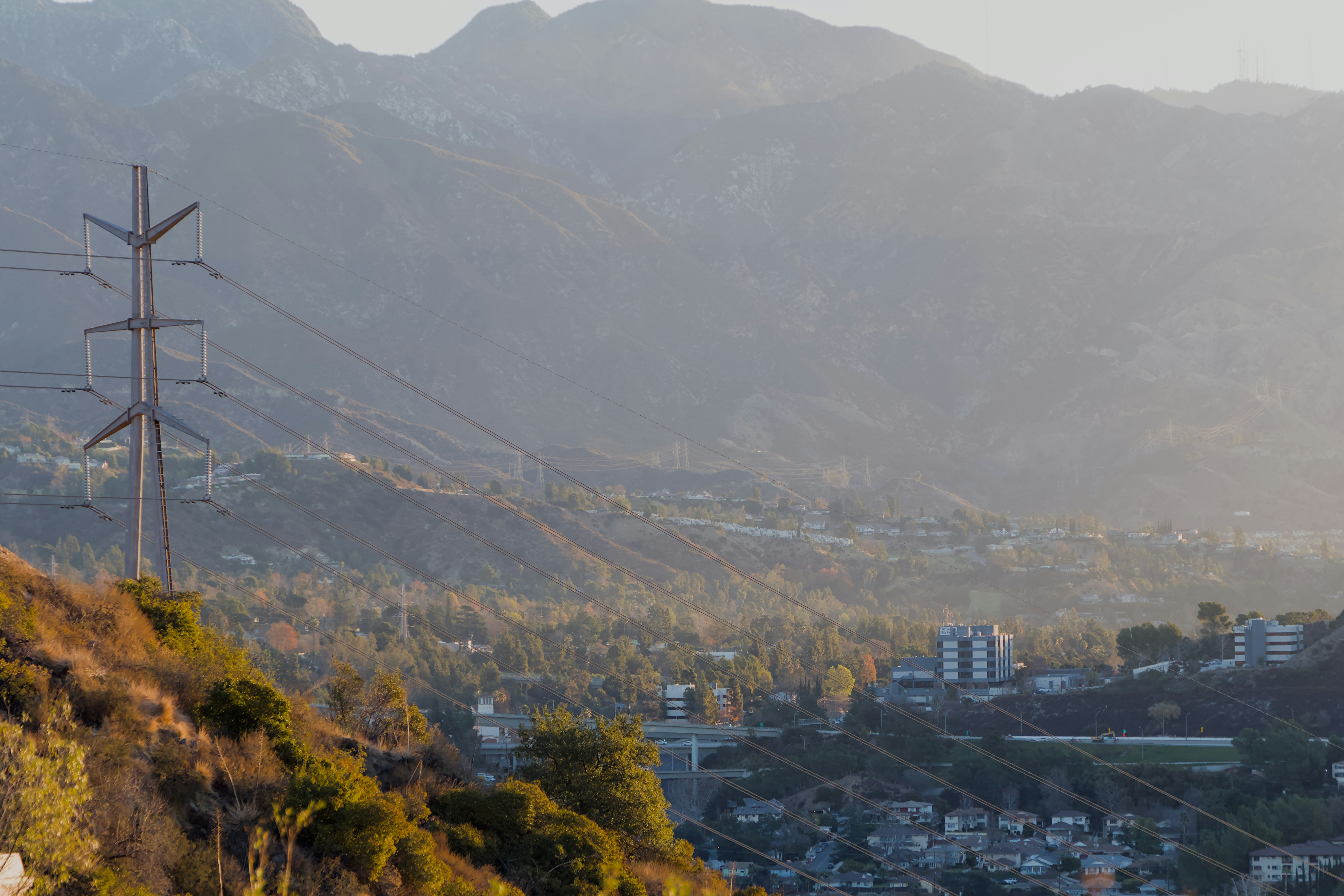 powerlines in los angeles