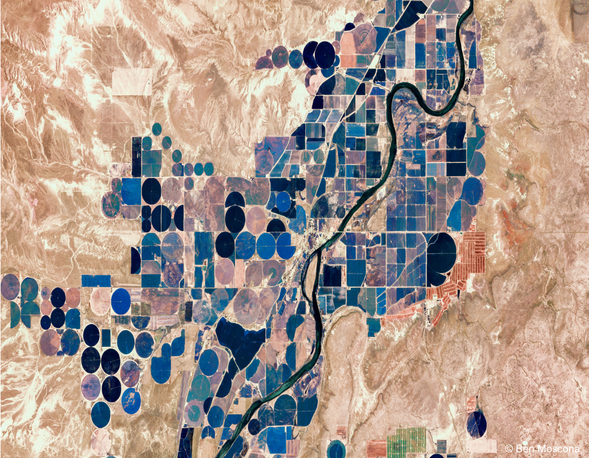 ben moscona satellite art circle farms