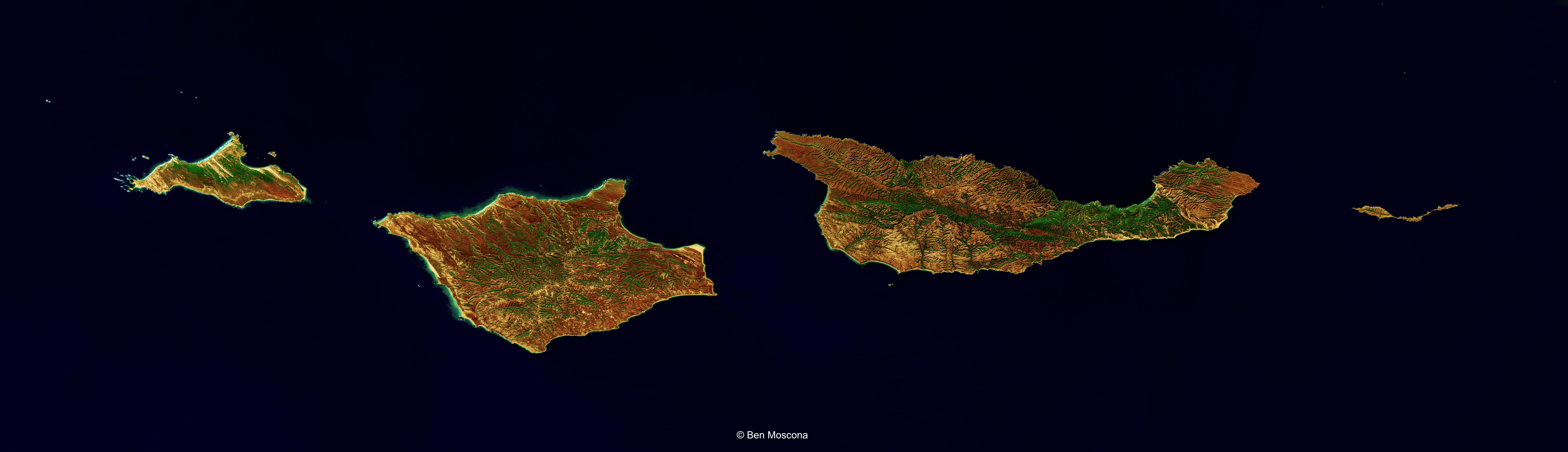 ben moscona satellite art channel islands
