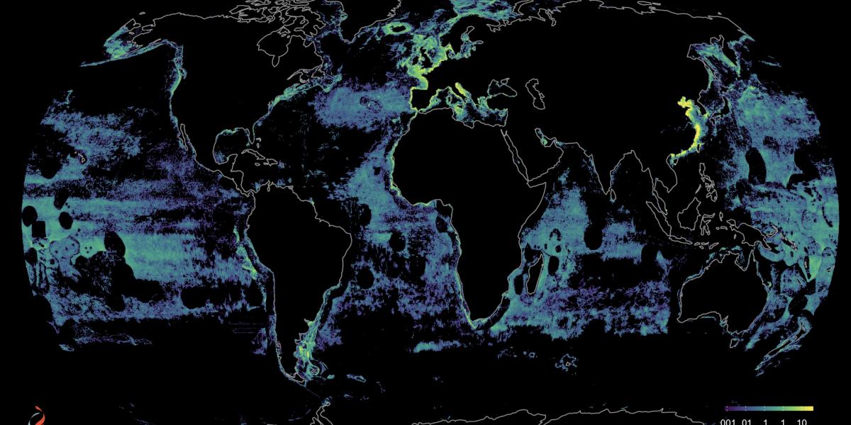 map of fishing activity