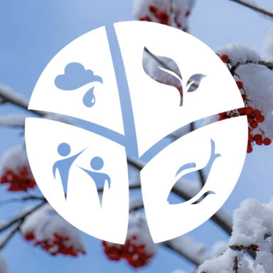 emlab logo over plant