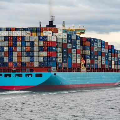 container ship