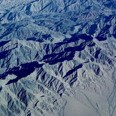 Photo of mountain ranges