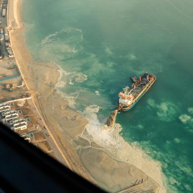 sand dredging